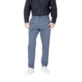 Armani Exchange Blaue Baumwoll-Skinny-Hose