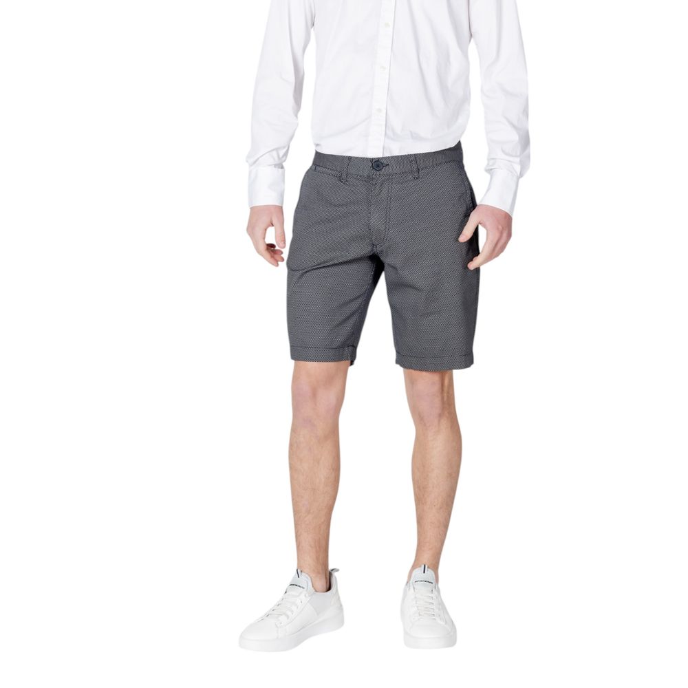 Armani Exchange Blaue Baumwollshorts