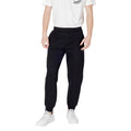 Armani Exchange Schwarze Baumwoll-Jogger Workout-Hose