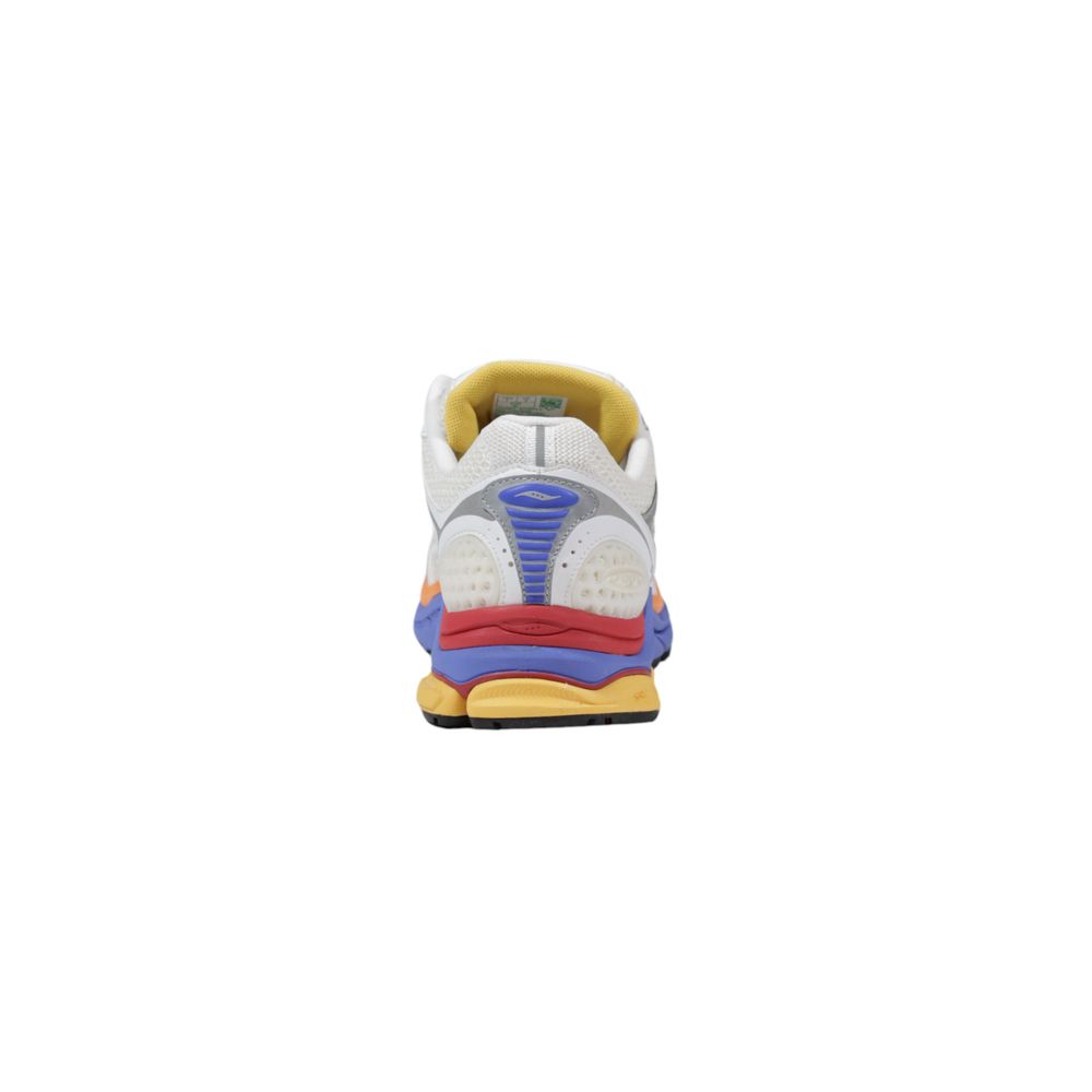 Saucony Weißer Synthetik-Sneaker