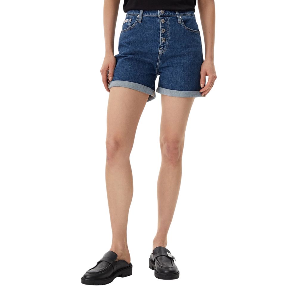 Calvin Klein Jeans Blaue Baumwollshorts