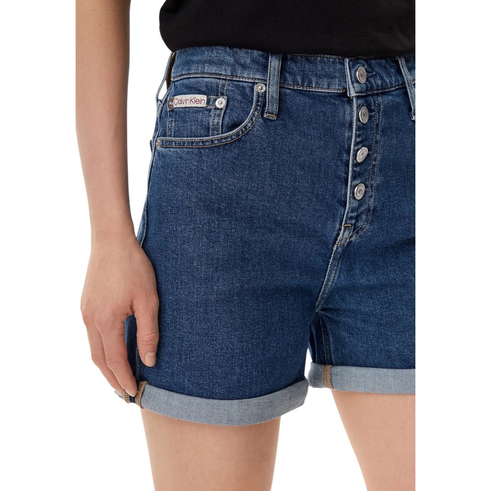 Calvin Klein Jeans Blaue Baumwollshorts