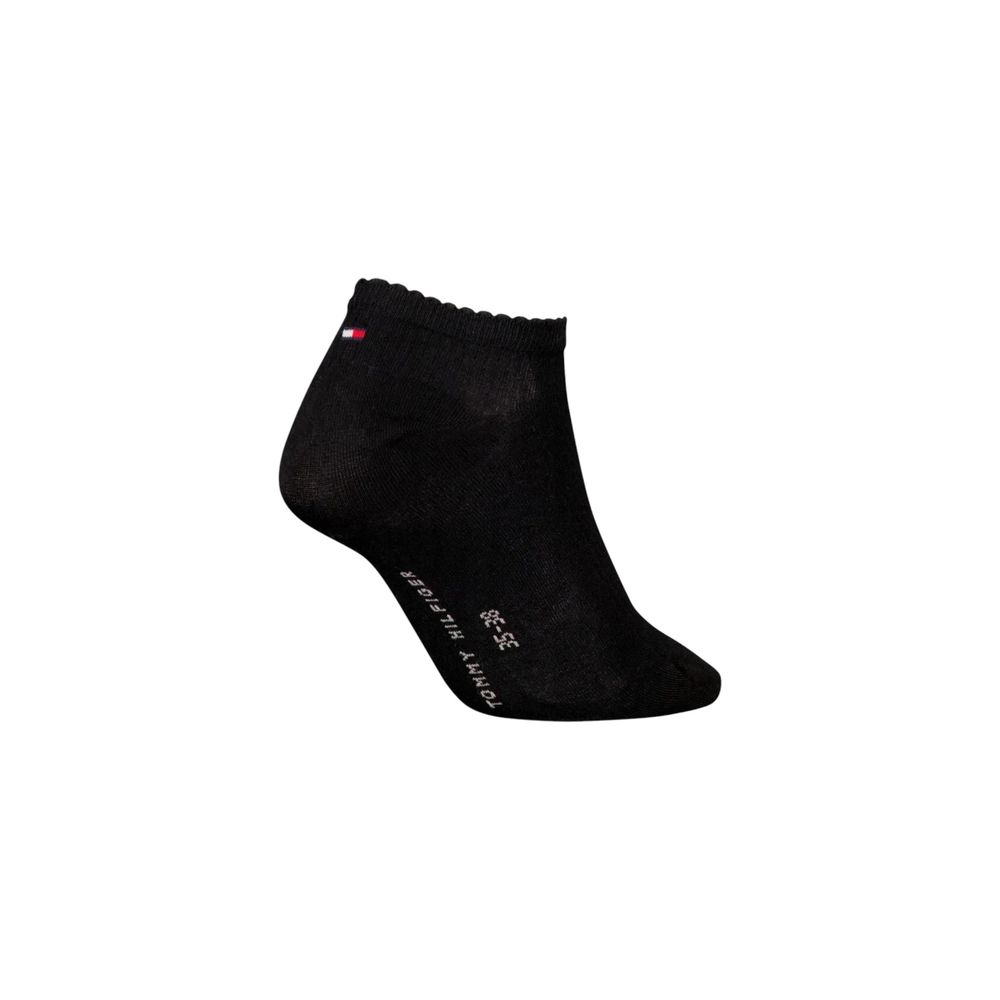 Tommy Hilfiger Schwarze Lyocell-Socke