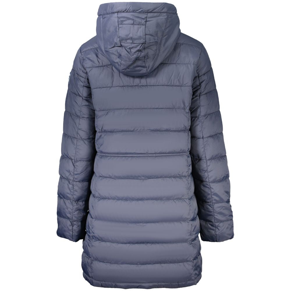 Pepe Jeans Blaue Polyamid Damen Jacke