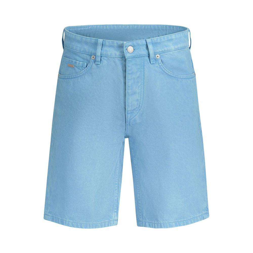 Hugo Boss Blaue Baumwollshorts