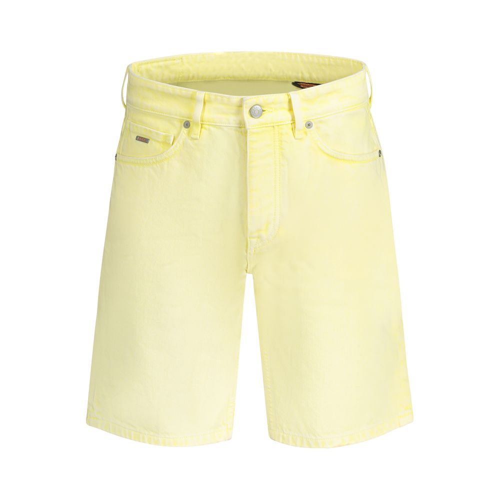 Hugo Boss Gelbe Baumwollshorts