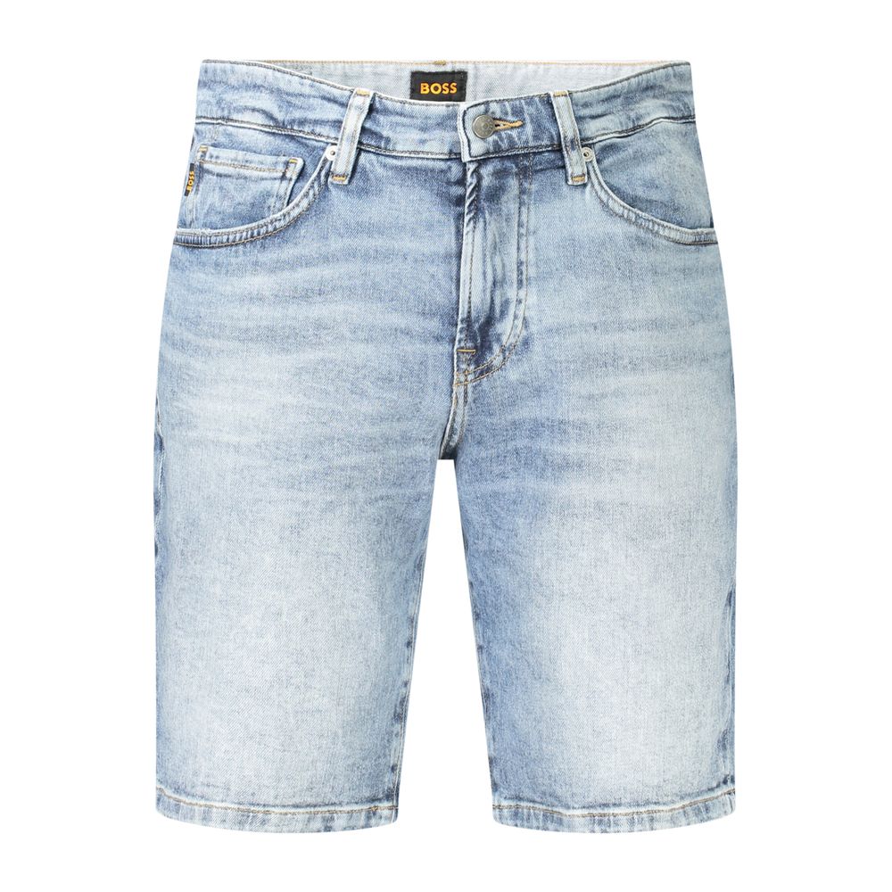 Hugo Boss Blaue Baumwollshorts