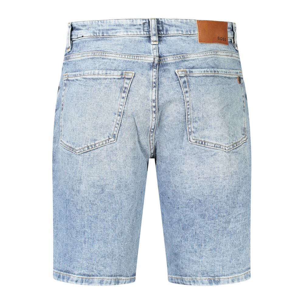 Hugo Boss Blaue Baumwollshorts