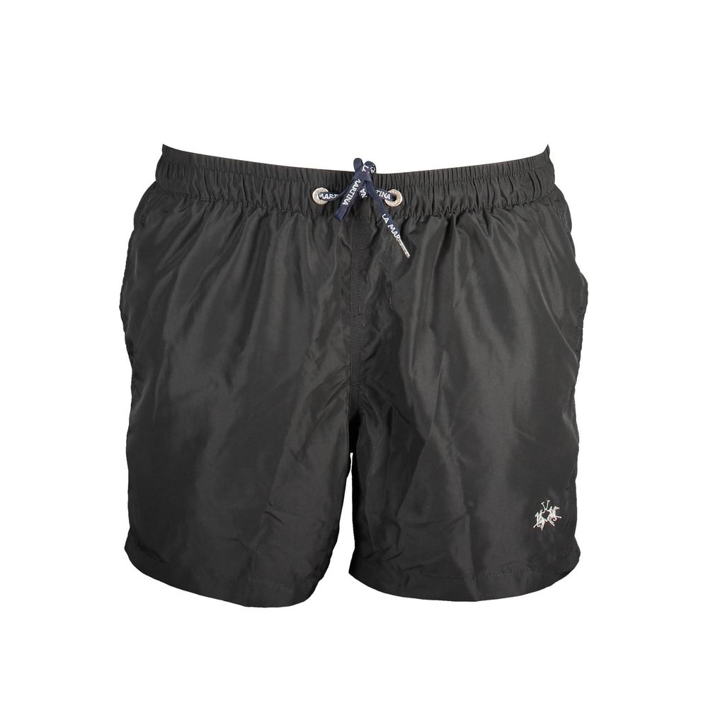 La Martina Schwarze Polyester-Badebekleidung