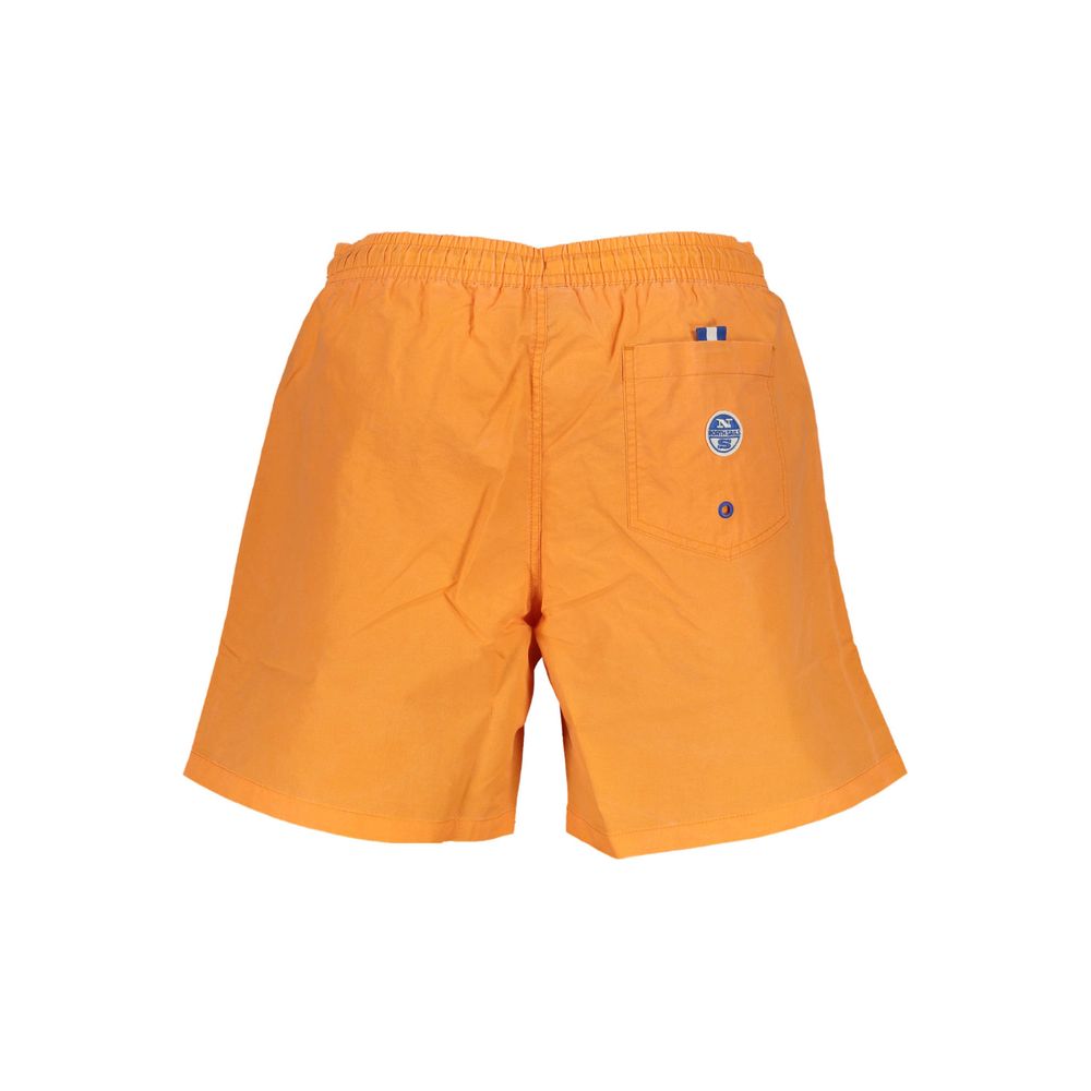 North Sails Orangefarbene Polyester-Badebekleidung
