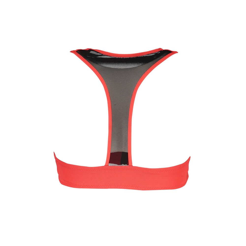 Karl Lagerfeld Rote Elastan-Badebekleidung