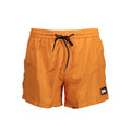 Karl Lagerfeld Arancione Polyester Men's Swim Boxer