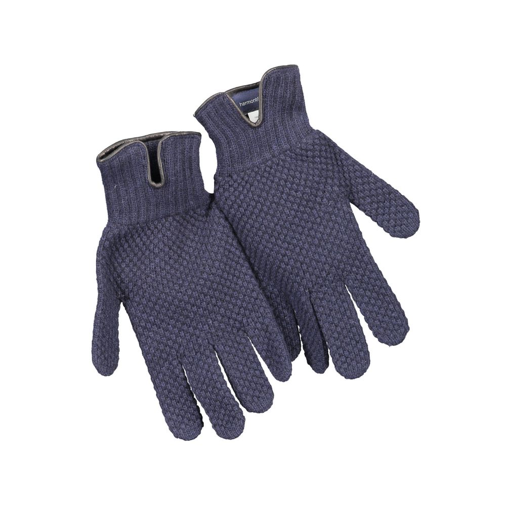 Harmont & Blaine Handschuh aus blauer Wolle