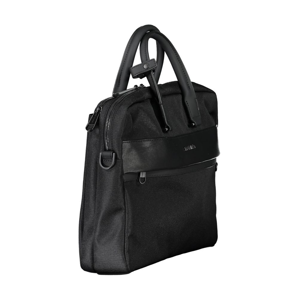 Calvin Klein Schwarze Polyester Handtasche