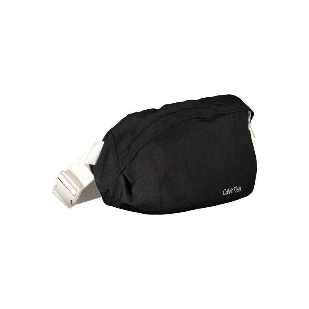 Calvin Klein Schwarze Polyester Handtasche