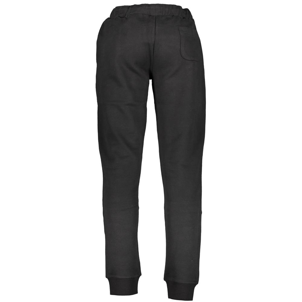 La Martina Schwarze Baumwollhose