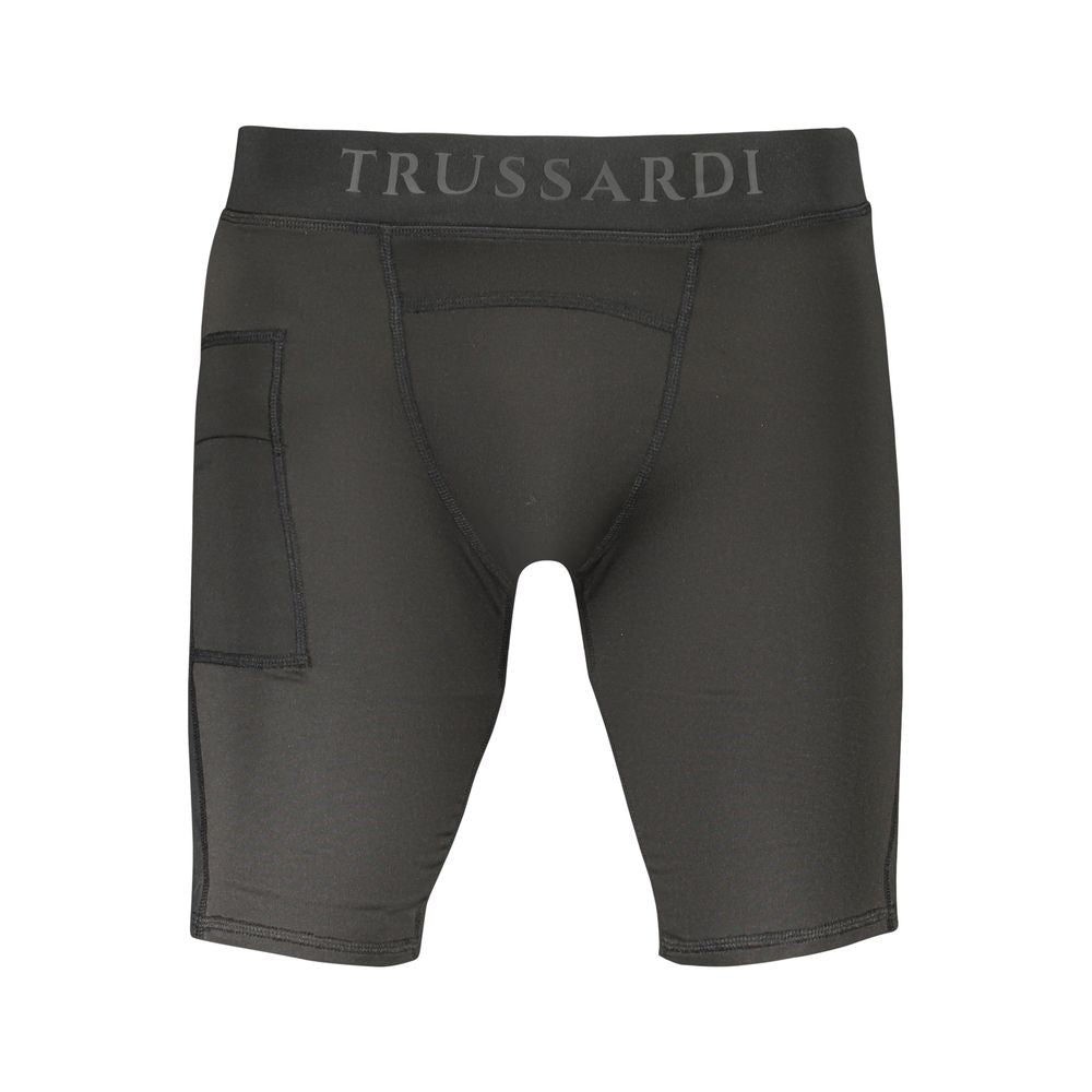 Trussardi Schwarze Polyester-Hose