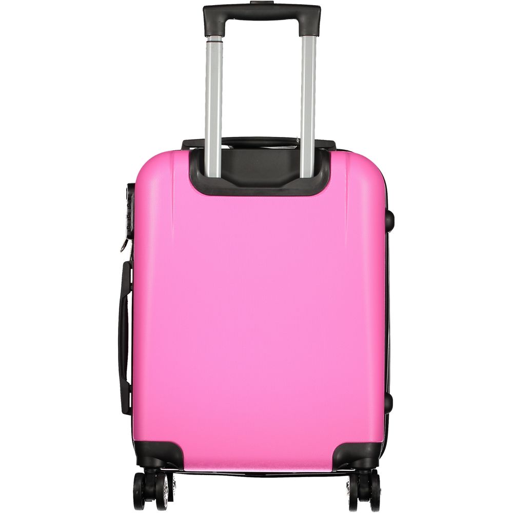 Laura Biagiotti Rosa Polyethylen-Gepäck und Reisen