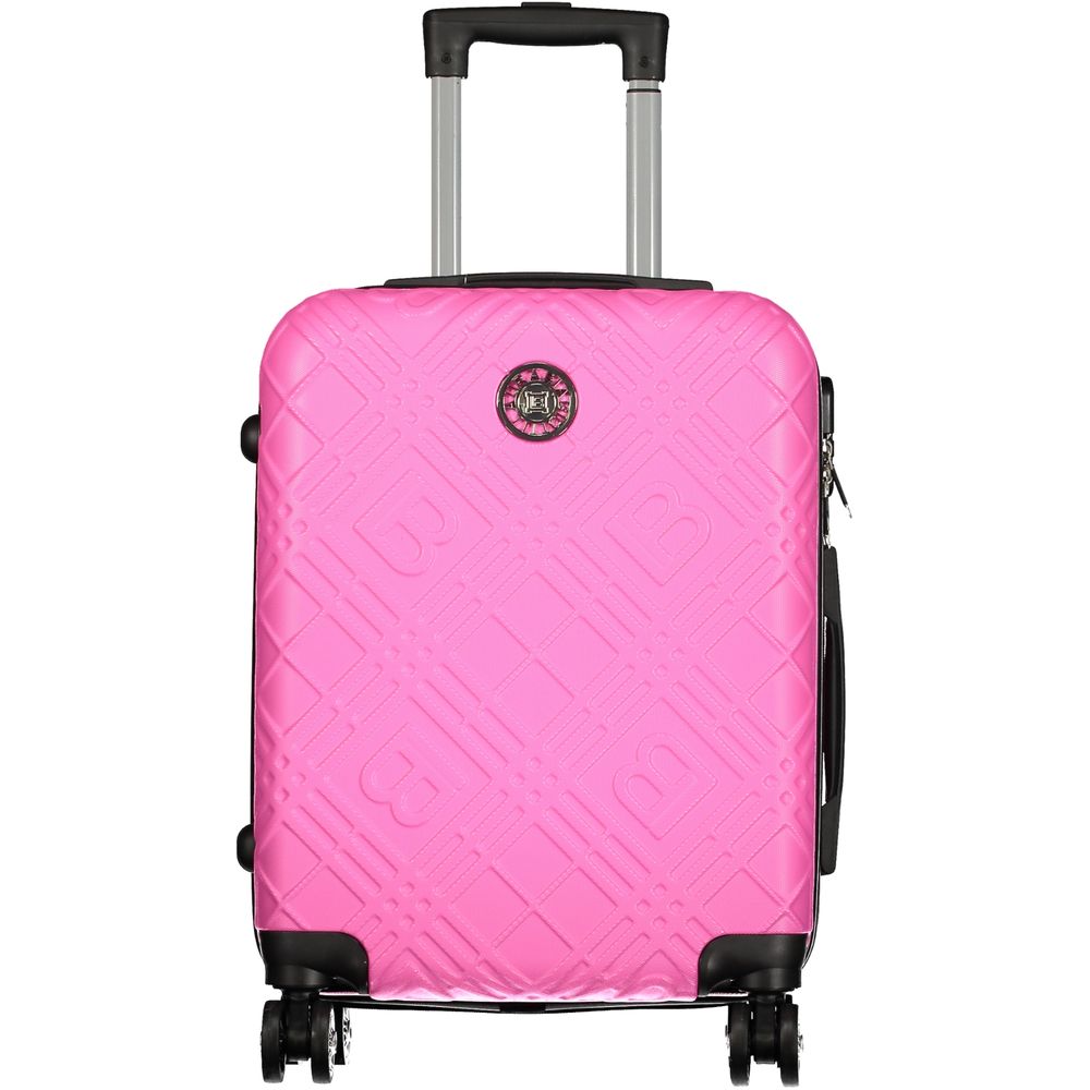 Laura Biagiotti Rosa Polyethylen-Gepäck und Reisen
