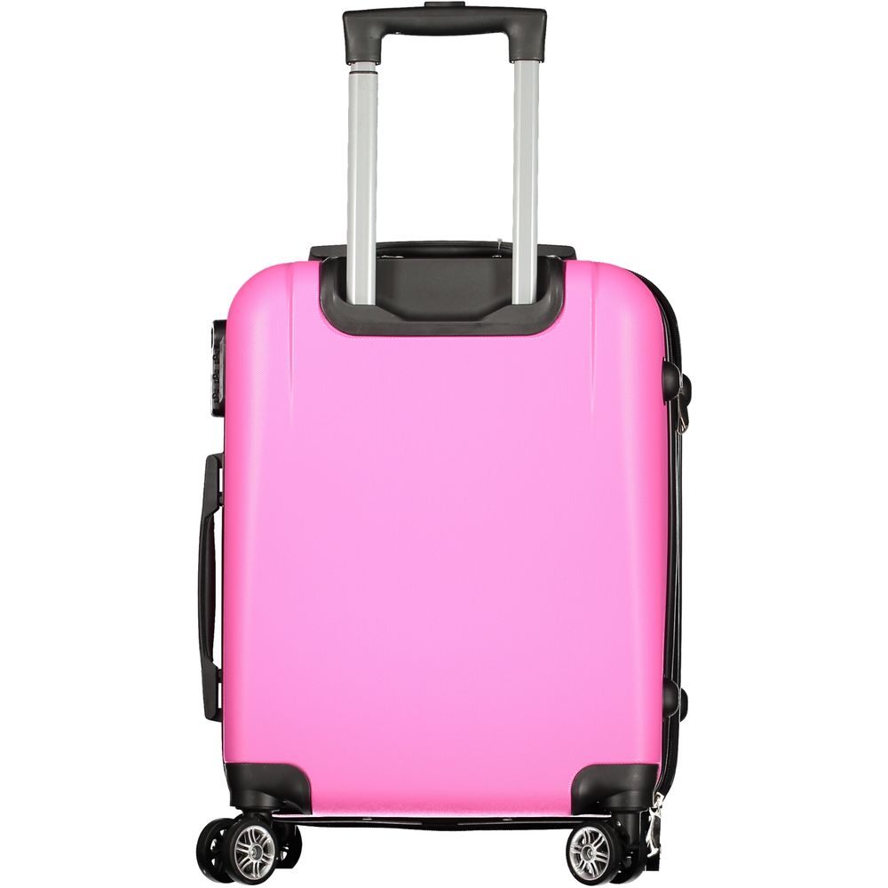 Laura Biagiotti Rosa Polyethylen-Gepäck und Reisen
