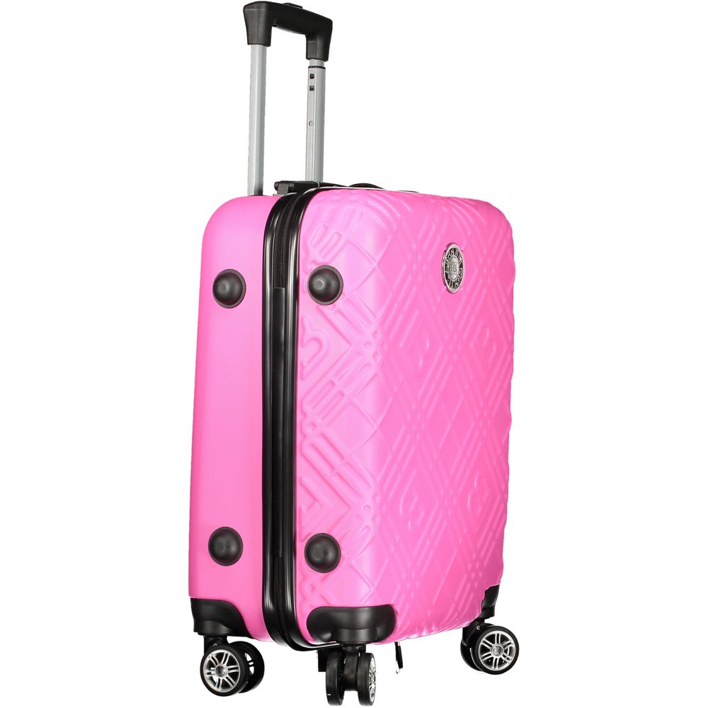 Laura Biagiotti Rosa Polyethylen-Gepäck und Reisen