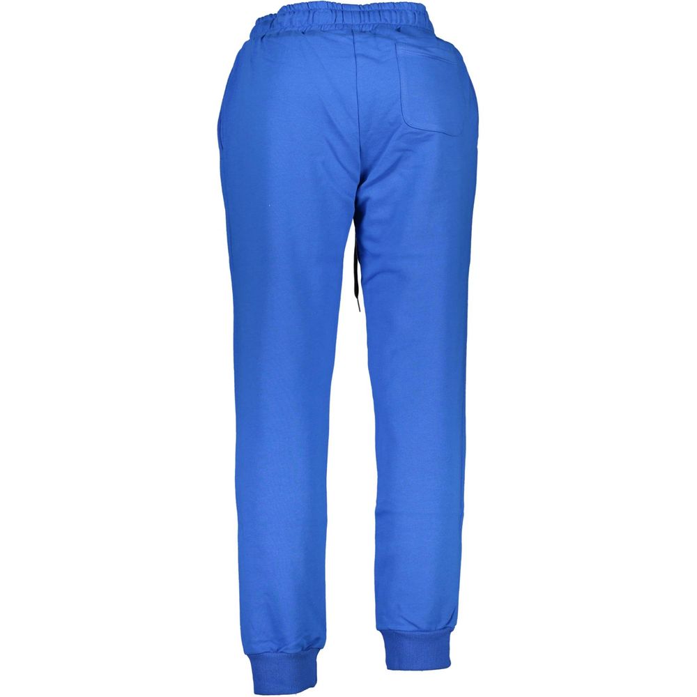 La Martina Blaue Baumwollhose