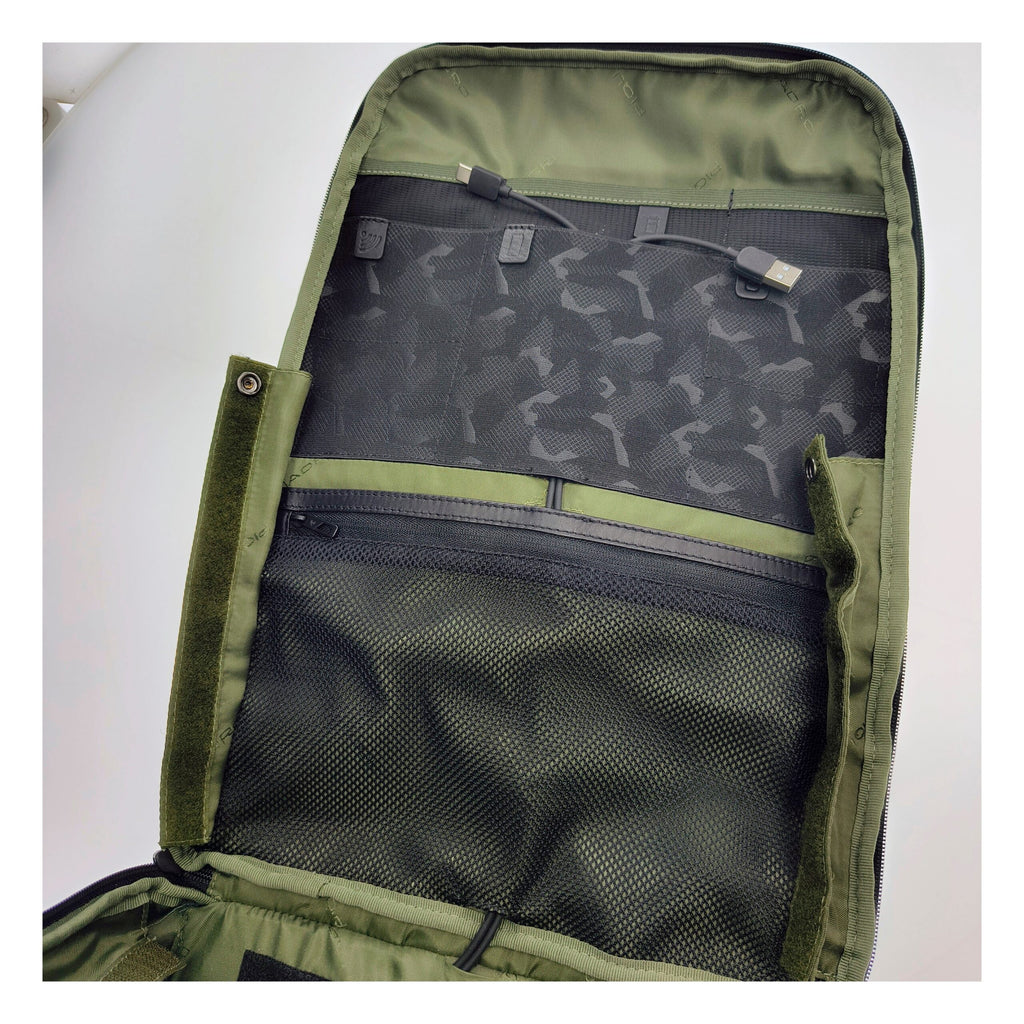 Piquadro Grauer Stoffrucksack