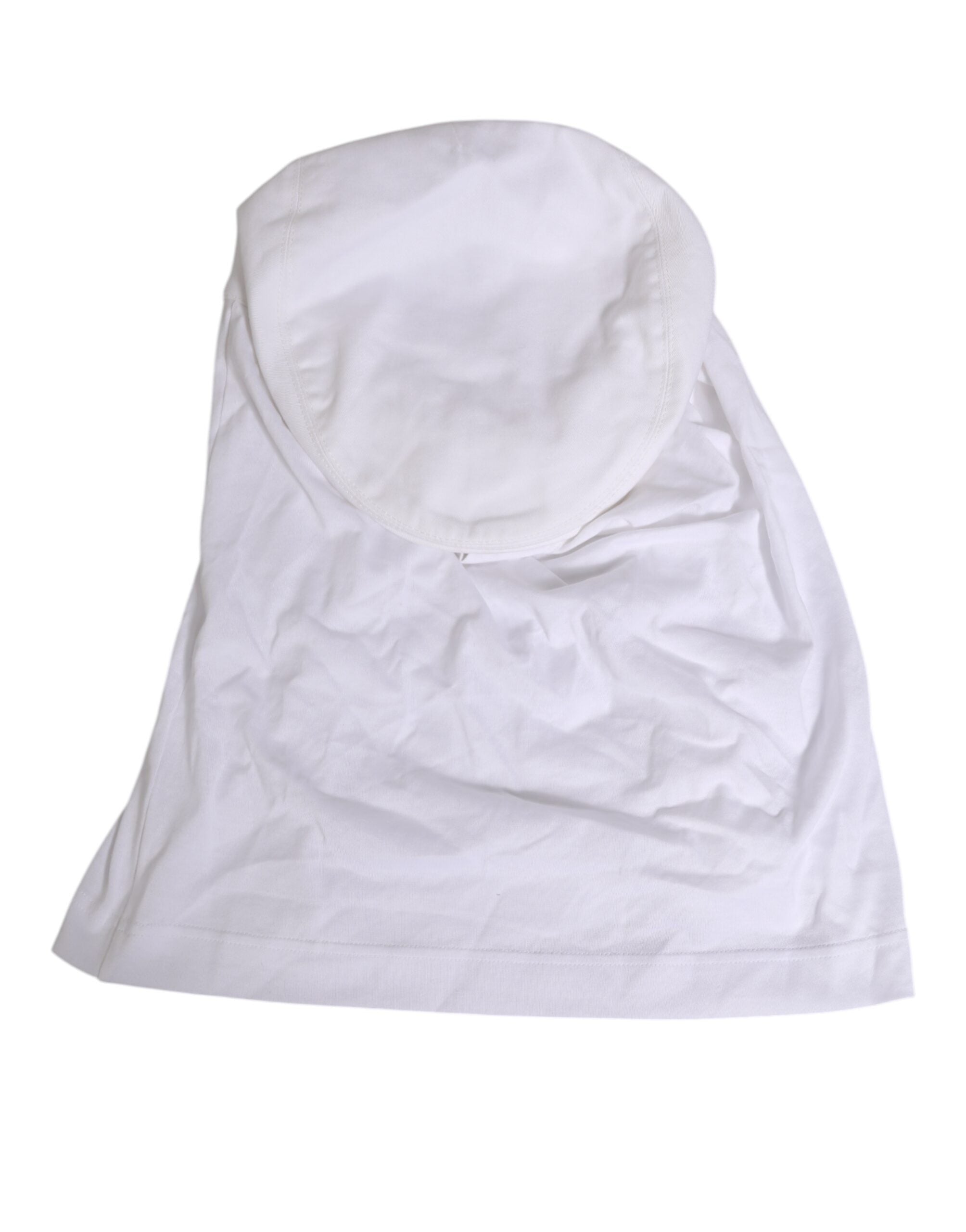 Dolce & Gabbana Baumwoll-Baseball-Balaclava mit DG-Logo-Plakette