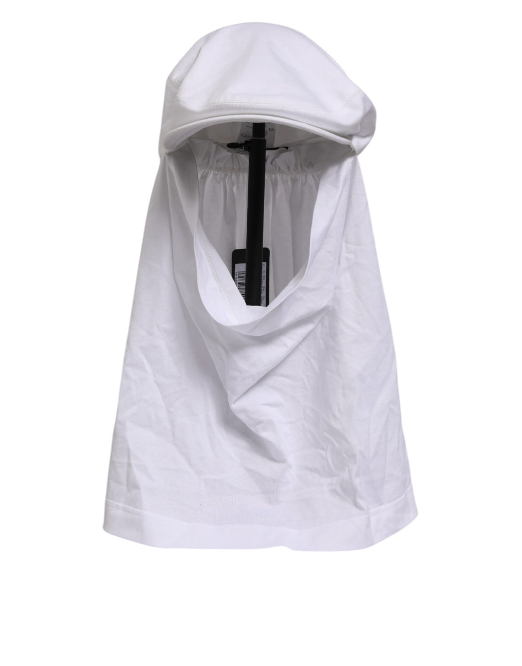 Dolce & Gabbana Baumwoll-Baseball-Balaclava mit DG-Logo-Plakette