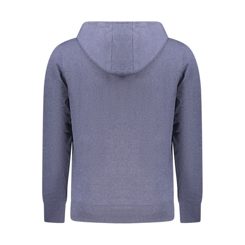 Accademia Militare Blauer Baumwollpullover mit Kapuze für Männer