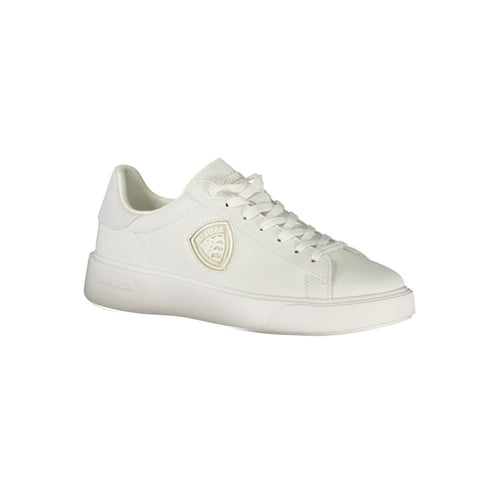Blauer Bianco Poliestere Herren Sneaker