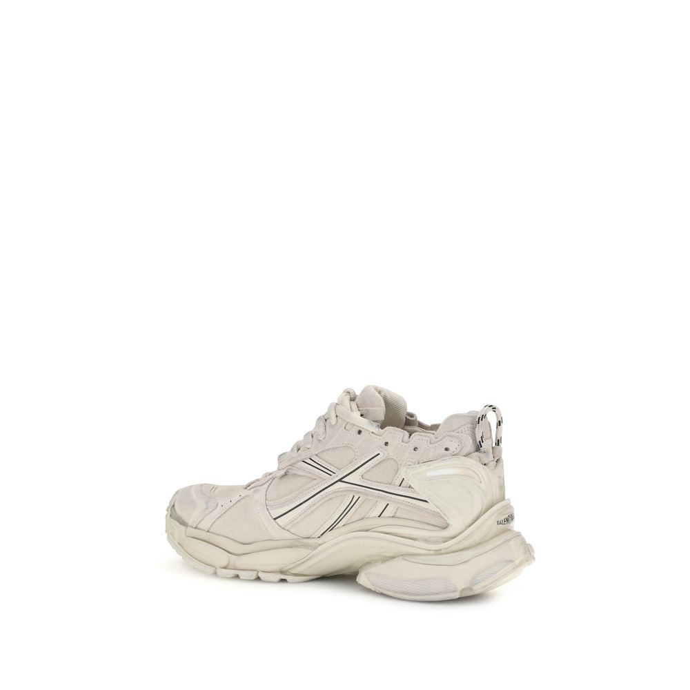 Balenciaga Beige Kalbshautleder Bos Taurus Sportschuhe