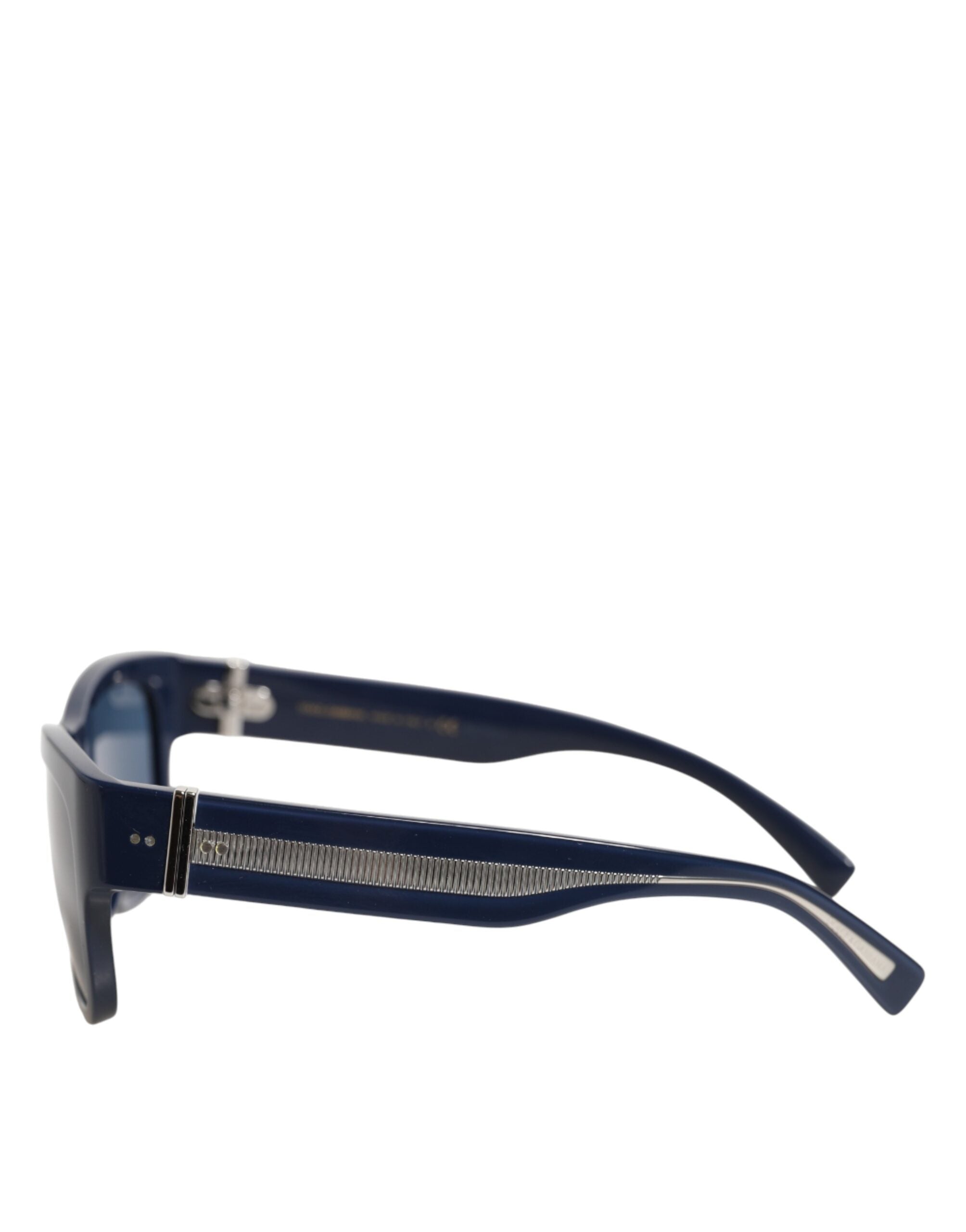 Dolce & Gabbana Sonnenbrille mit Blauem Acetat-Rahmen und Polarisierten Gläsern