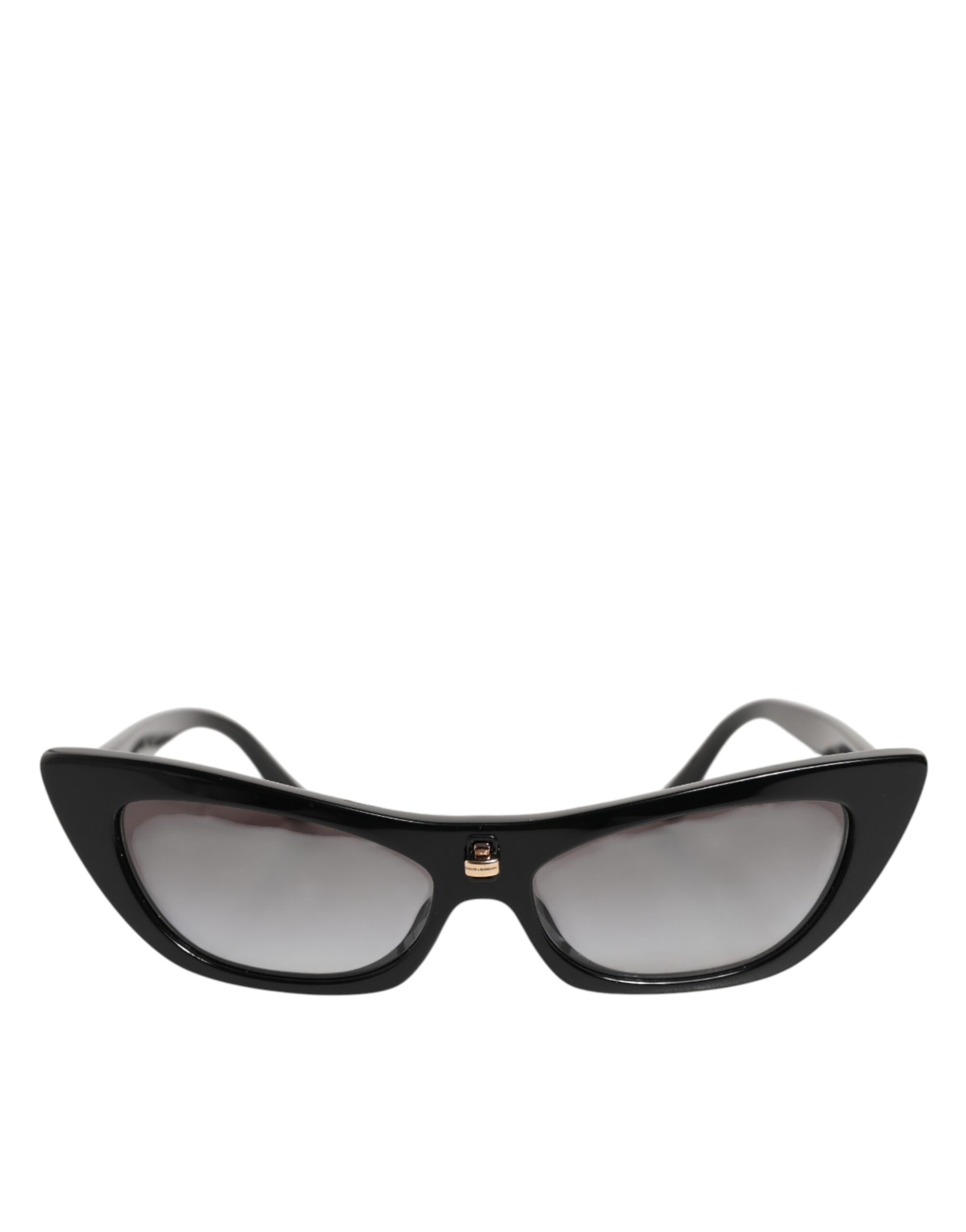 Dolce & Gabbana Schwarze Re-Edition DNA Cat-Eye Sonnenbrille