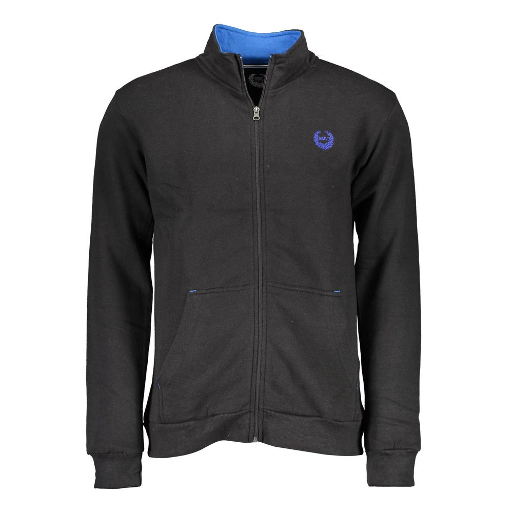 Gianmarco Venturi Baumwoll-Sweatshirt in Schwarz
