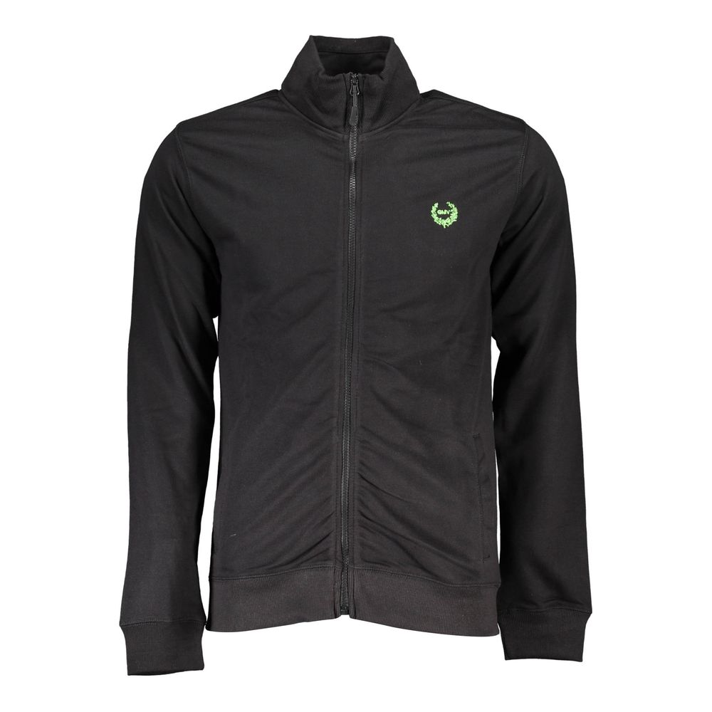 Gianmarco Venturi Baumwoll-Sweatshirt in Schwarz
