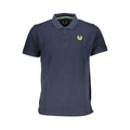 Gianmarco Venturi Baumwoll-Poloshirt in Blau