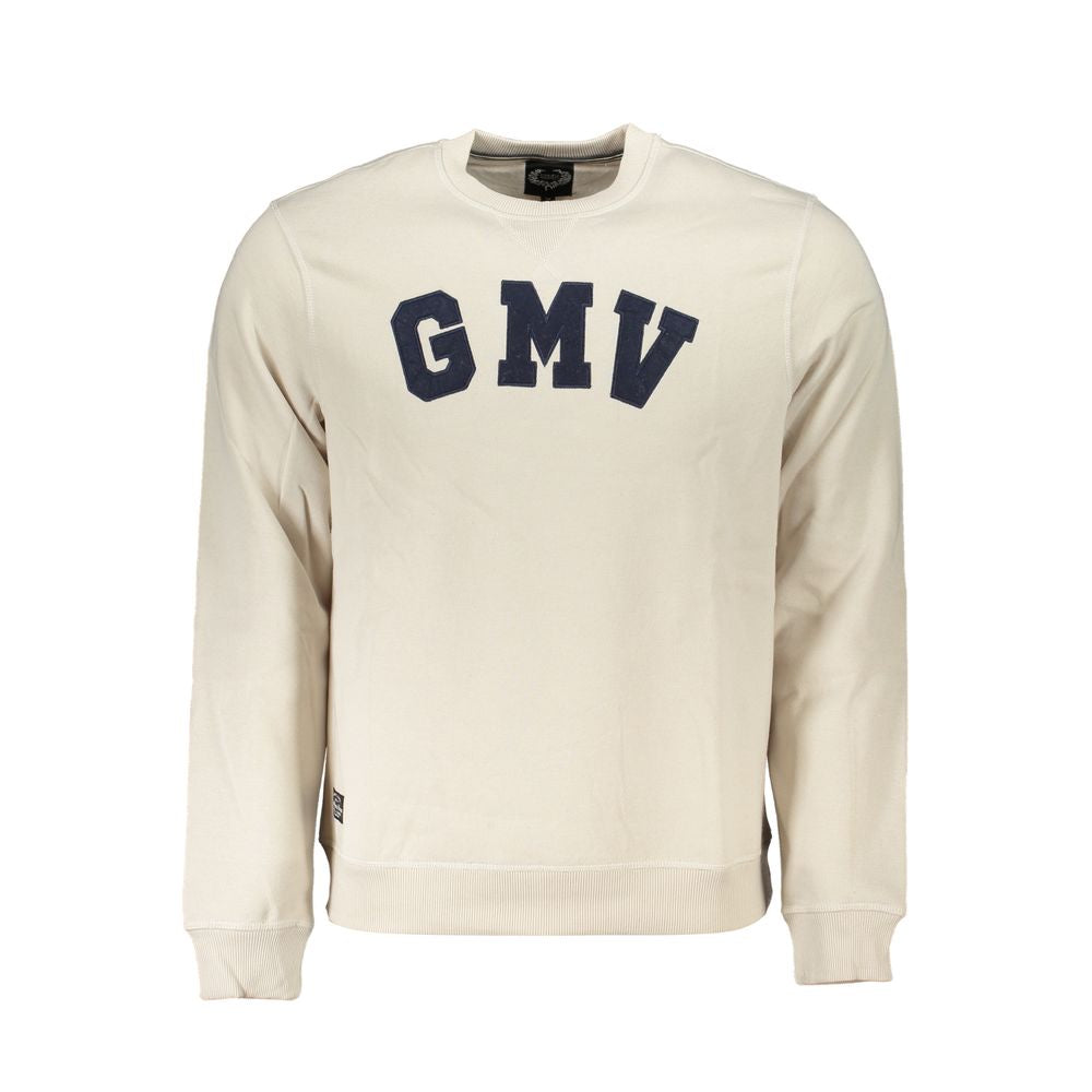 Gianmarco Venturi Baumwoll-Sweatshirt in Weiß