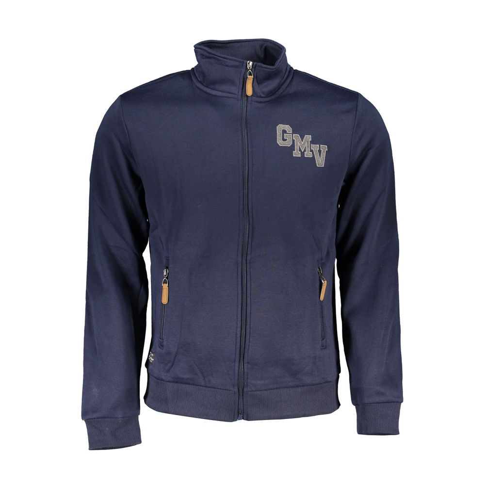 Gianmarco Venturi Blauer Baumwoll-Sweatshirt