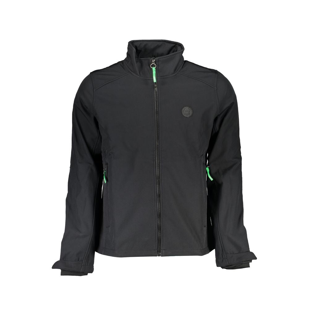 Gianmarco Venturi Schwarze Polyester-Jacken & Mantel