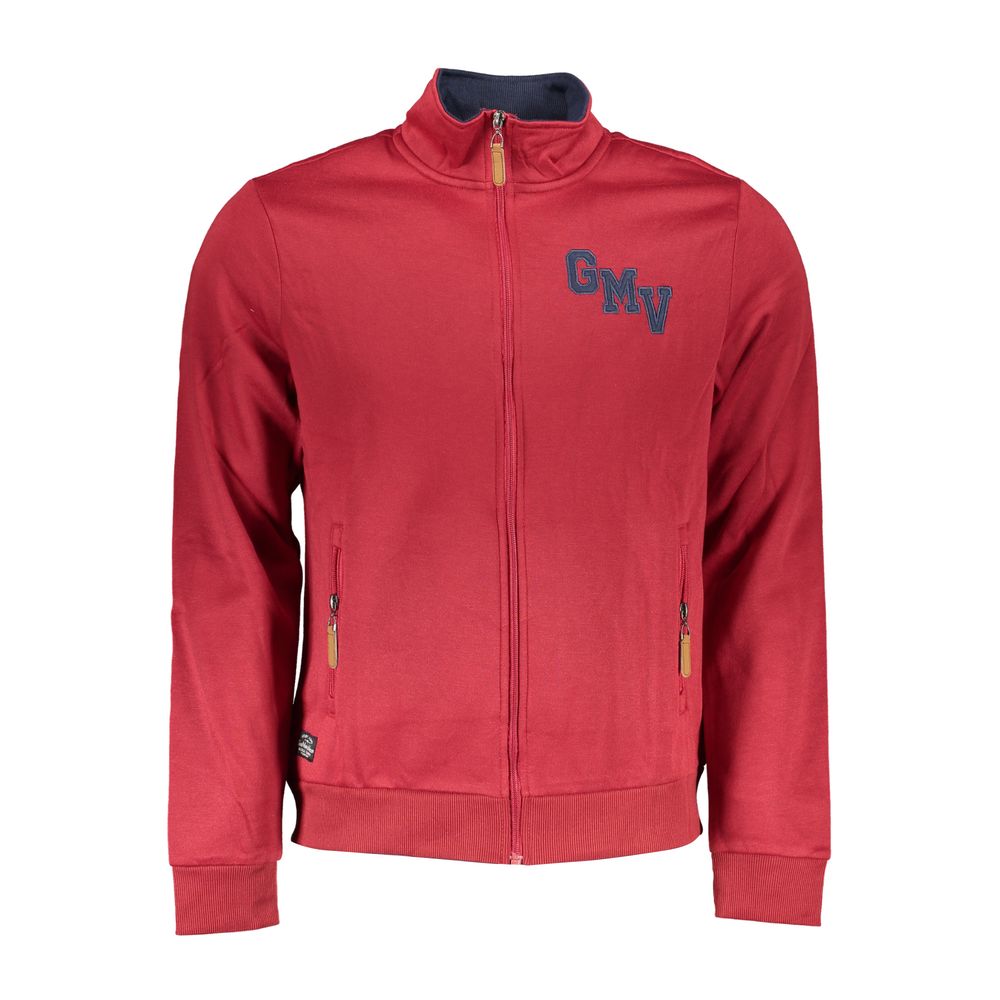 Gianmarco Venturi Roten Baumwoll-Sweatshirt