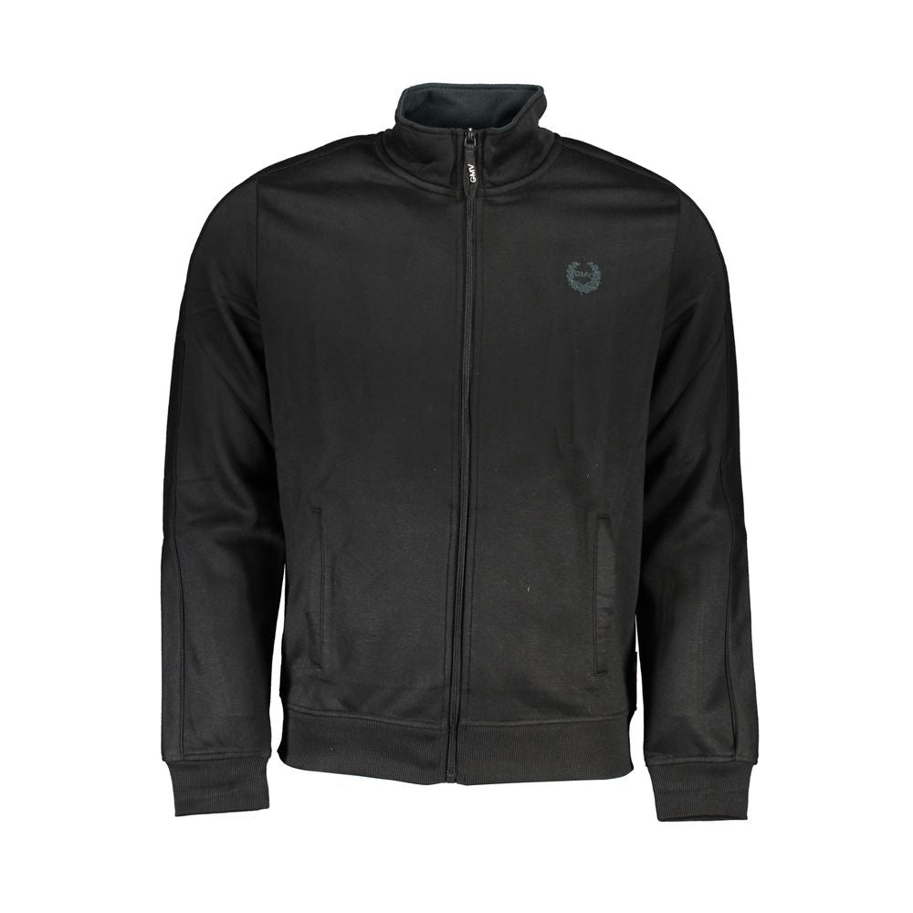 Gianmarco Venturi Baumwoll-Sweatshirt in Schwarz