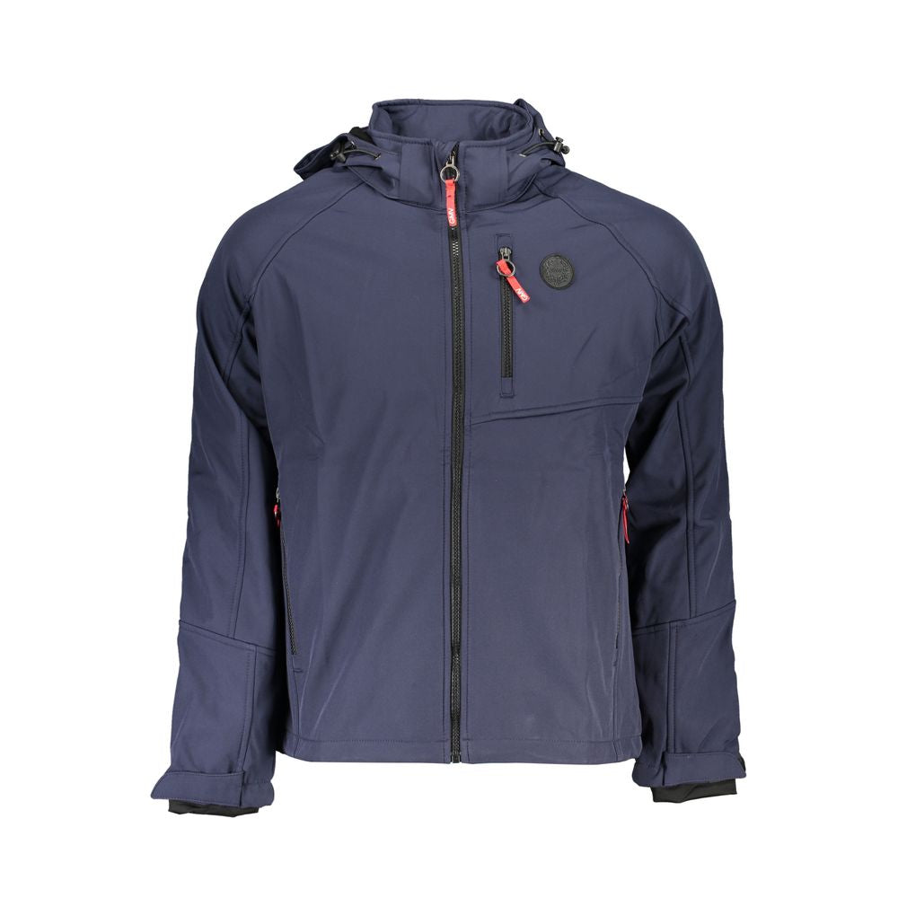 Gianmarco Venturi Blaue Polyester-Jacken & Mantel