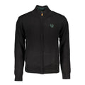 Gianmarco Venturi Schwarzer Baumwoll-Pullover