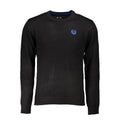 Gianmarco Venturi Schwarzer Baumwollpullover