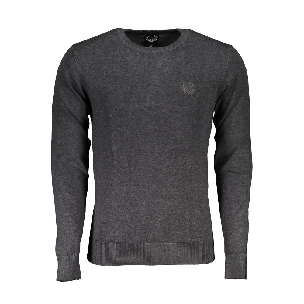 Gianmarco Venturi Grauer Viskose-Pullover