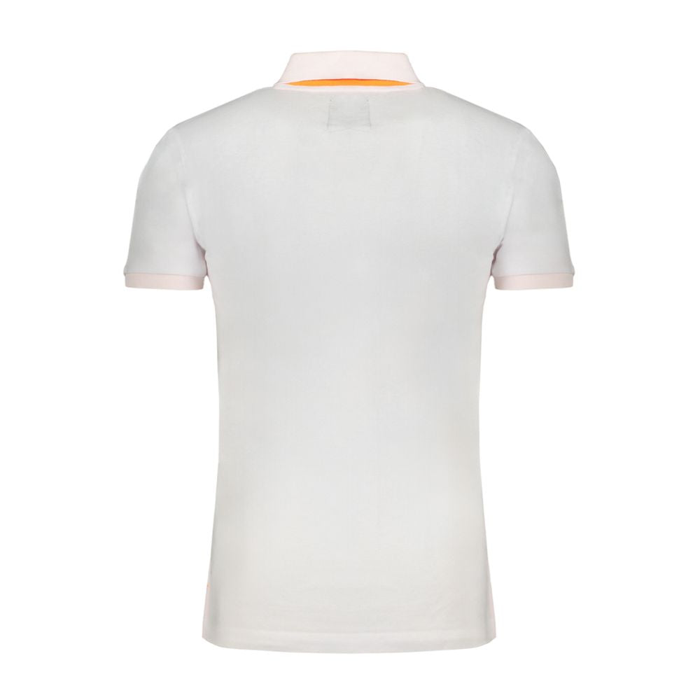 Gianmarco Venturi Baumwoll-Poloshirt in Weiß