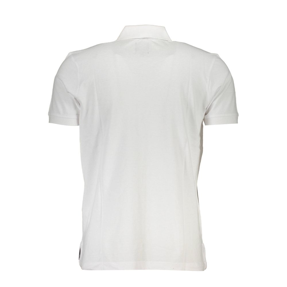 Gianmarco Venturi Baumwoll-Poloshirt in Weiß