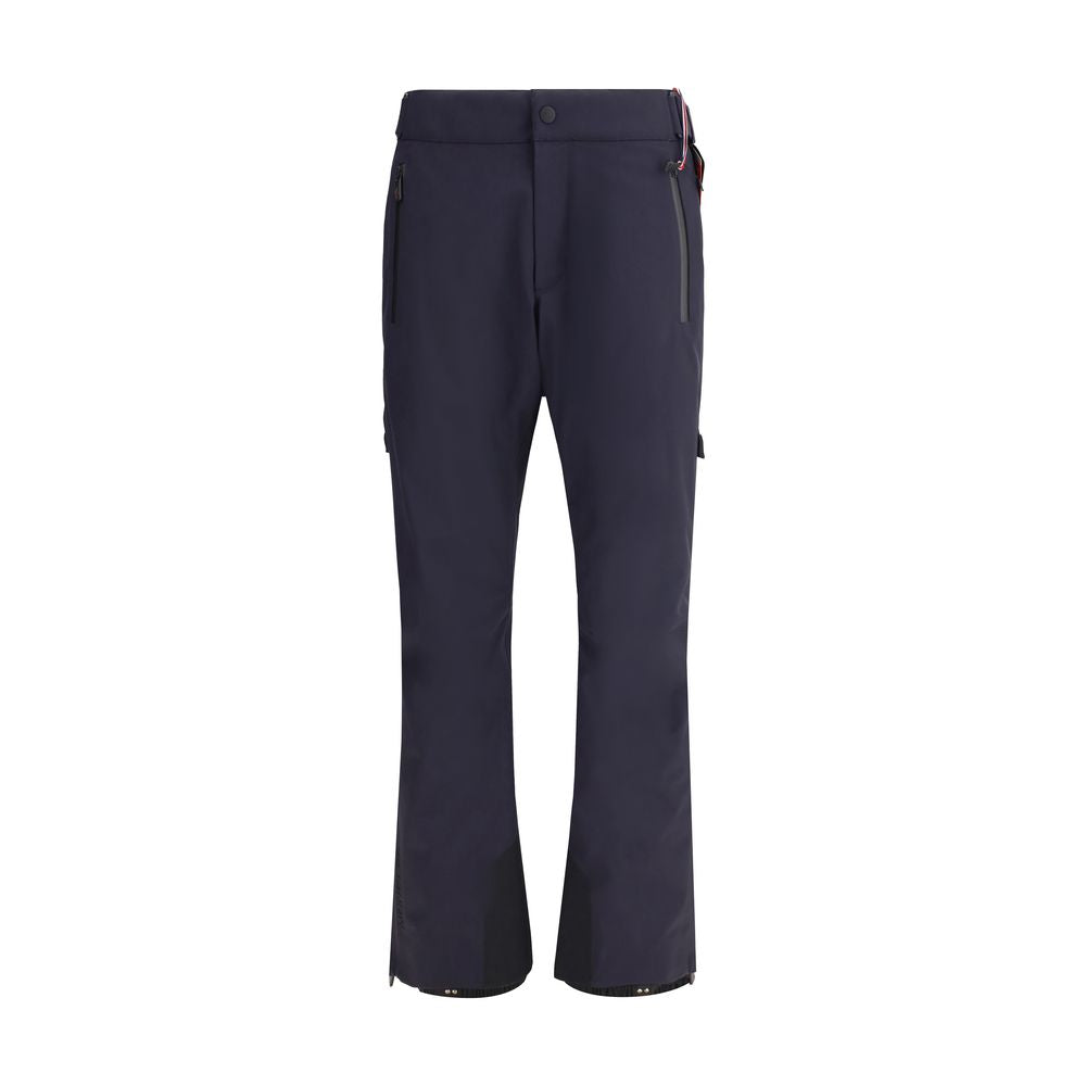 Moncler Grenoble Blaue Polyester-Skihose