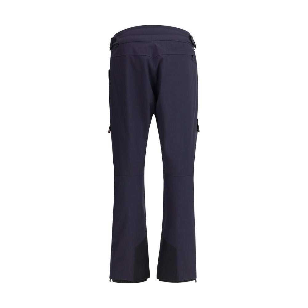 Moncler Grenoble Blaue Polyester-Skihose